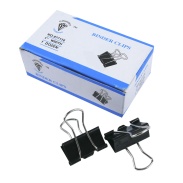 Упаковка биндеров, 25 мм, 12 шт в уп, Binder clips - интернет-магазин optom-k.com