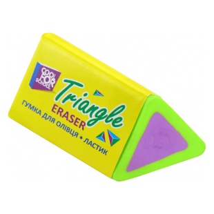 Ластик, 30х20х20 мм, треугольный, "Triangle", COOLFORSCHOOL - интернет-магазин optom-k.com