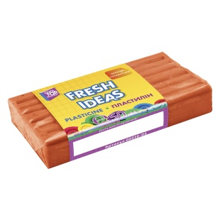 Пластилин, 50 г, оранжевый цвет, "Fresh Ideas", COOLFORSCHOOL - интернет-магазин optom-k.com