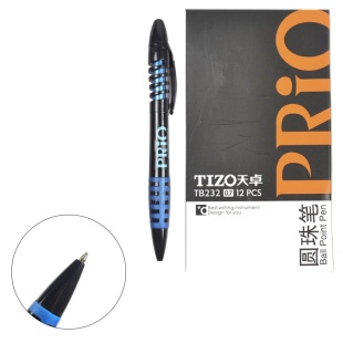 Ручка шариковая, 0,7 мм, автоматическая, "Tizo", Prio - интернет-магазин optom-k.com