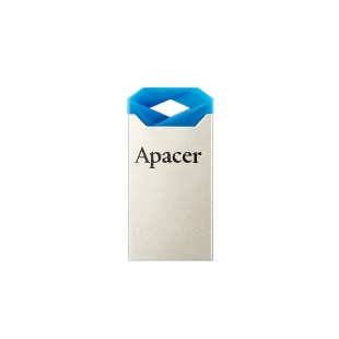 Флешка, 32 GB, USB 2.0, металлическая, "Blue", APACER - интернет-магазин optom-k.com
