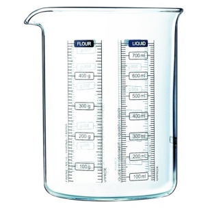 Стакан мерный, 0,75 л, стеклянный, "Kitcken lab", PYREX - интернет-магазин optom-k.com
