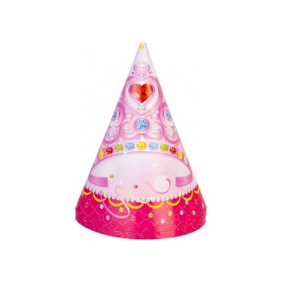 Колпаки, 15 см, 6 штук, "Princess", MAXI - интернет-магазин optom-k.com