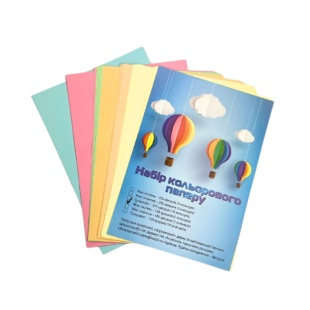 Бумага, А4, 80 г/м2, 100 листов, Микс Пастель, Mondi Coloured - интернет-магазин optom-k.com