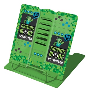 Подставка для книг, 15х18 см, металлическая, "Kidis Gaming mode" - интернет-магазин optom-k.com