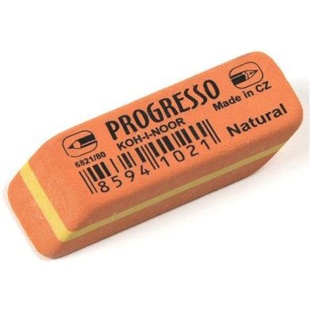 Гумка, прямокутна, універсальна, "Progresso", KOH-I-NOOR - інтернет-магазин optom-k.com