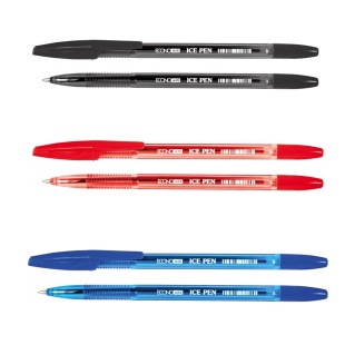 Ручка кулькова, 0,5 мм, пластиковий корпус, "Ice Pen" , ECONOMIX - інтернет-магазин optom-k.com