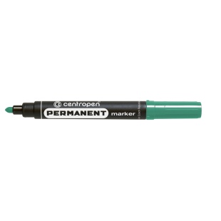 Маркер, 2,5 мм, круглий, "Permanent", CENTROPEN - інтернет-магазин optom-k.com