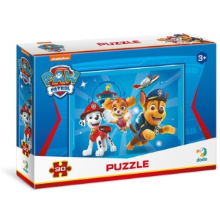 Пазл картонний, 30 елементів, пазл 27 х 20 см, "Paw Patrol", DODO - інтернет-магазин optom-k.com
