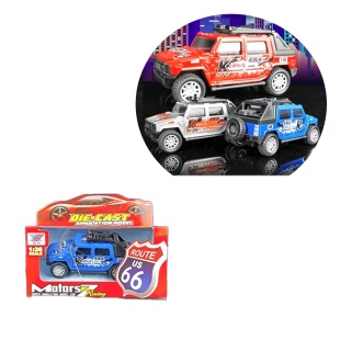 Позашляховик, 11 x 5 x 5 см, 3 види, інерційний, пластиковий,  DIY TOYS - інтернет-магазин optom-k.com