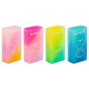 Гумка кольорова, асорті, "Jelly cat", KITE канцелярія - інтернет-магазин optom-k.com