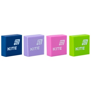 Гумка, кольорова, асорті, "Bloom", KITE канцелярія - інтернет-магазин optom-k.com