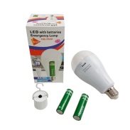Лампочка LED, 20Вт, с двумя аккумуляторами, продолжительность работы до 3 часов - интернет-магазин optom-k.com